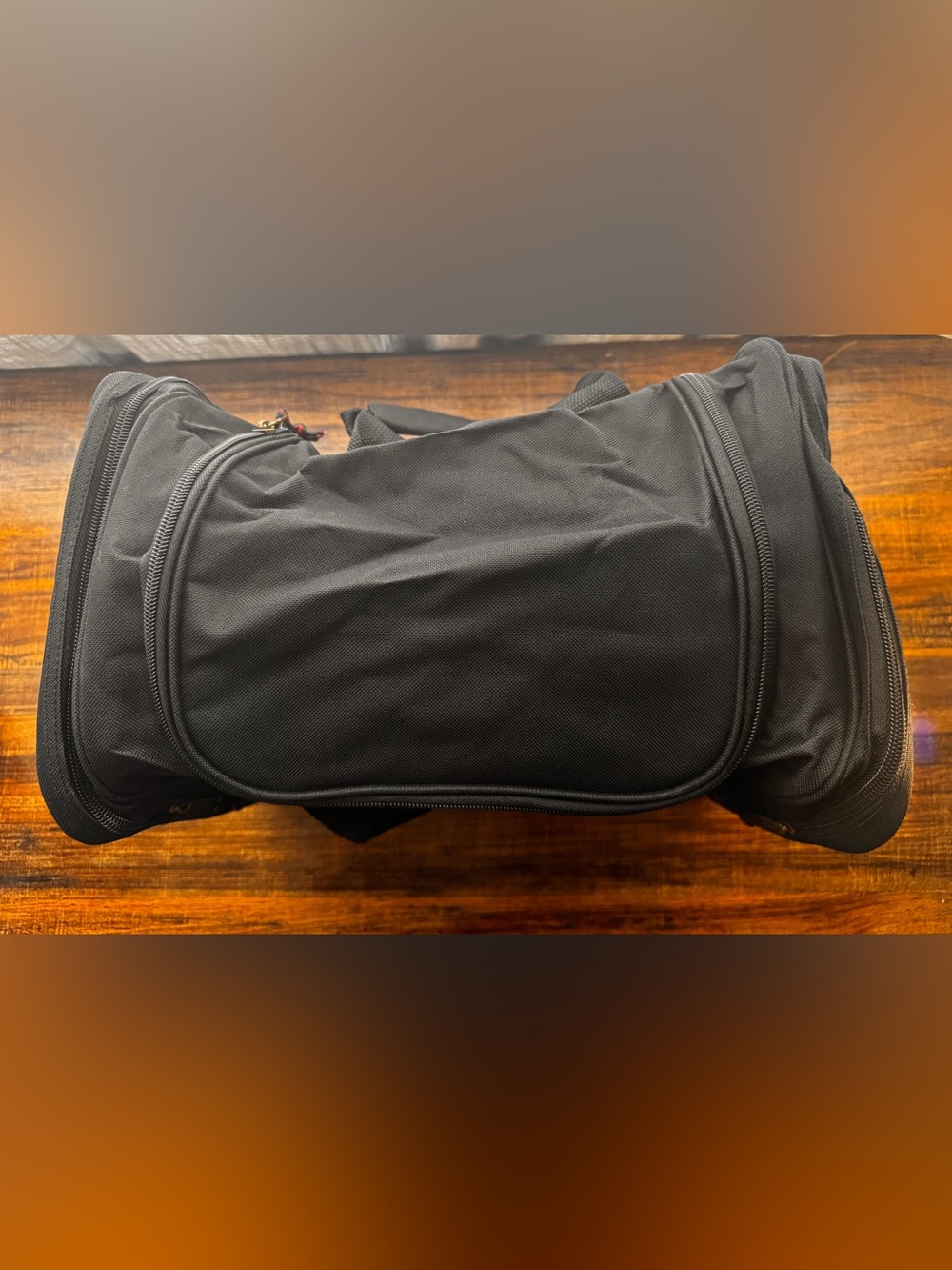 NWOT Black Travel Duffle Gym Bag